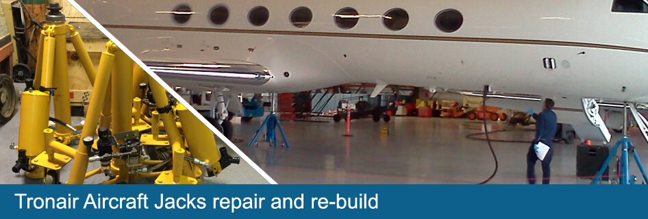 tronair aircraft jacks repair and re-build