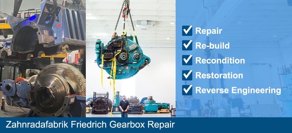 zahnradafabrik friedrich gearbox repair and re-build